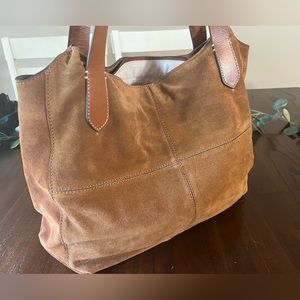 Clark’s Suede Brown Purse